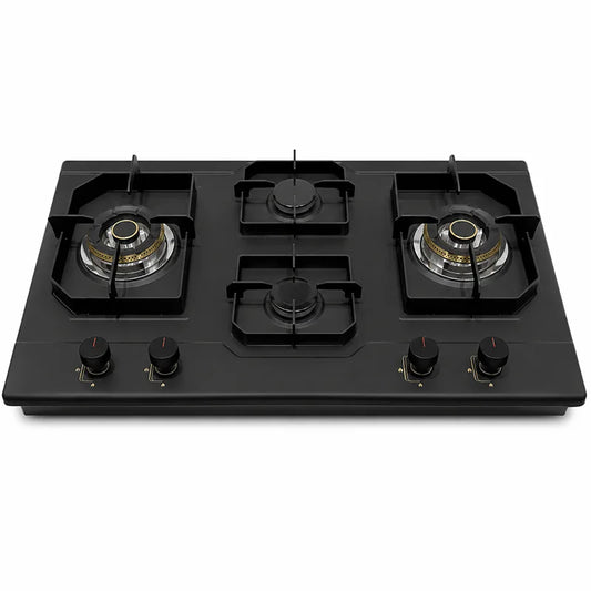 Ford Model 12 — 4 Burner Built-In Glass Hob | 2 Sabaf Burners + Auto Ignition