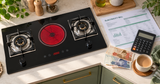Hybrid gas and electric stove with electricity bill and calculator – cost breakdown Pakistan 2026