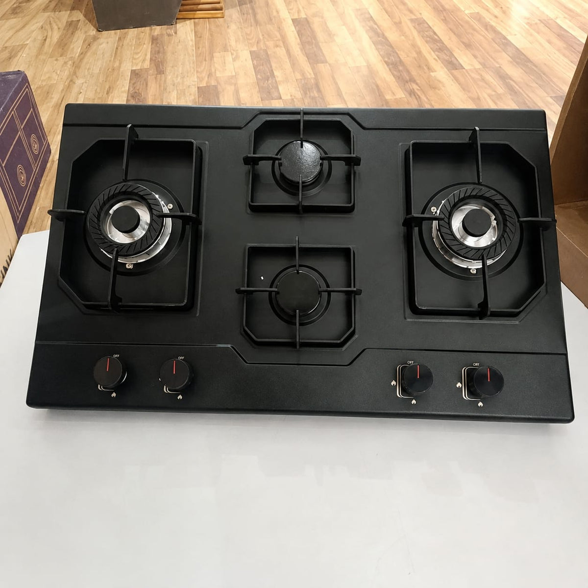 4B11 Four Burner Gas Hob | LPG & Natural Gas | Auto Ignition