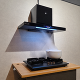 Black T-Shape Kitchen Hood – Smart & Premium Kitchen Ventilation