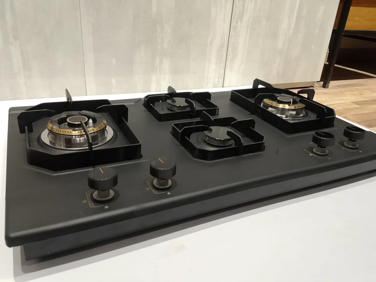 Ford Model 12 — 4 Burner Built-In Glass Hob | 2 Sabaf Burners + Auto Ignition