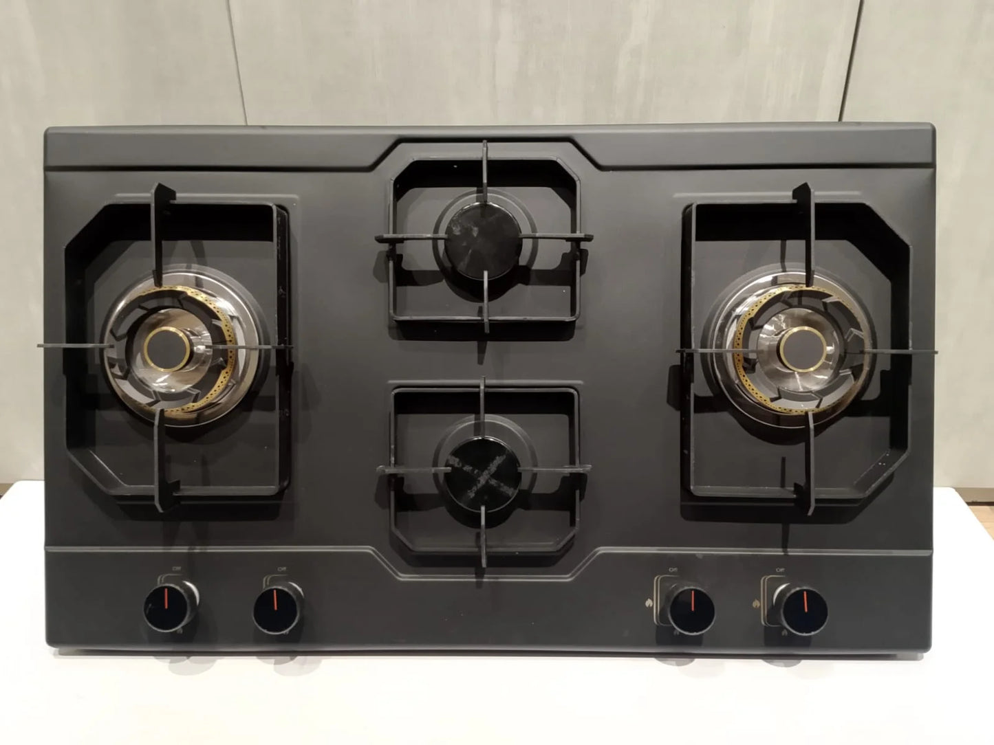 Ford Model 12 — 4 Burner Built-In Glass Hob | 2 Sabaf Burners + Auto Ignition