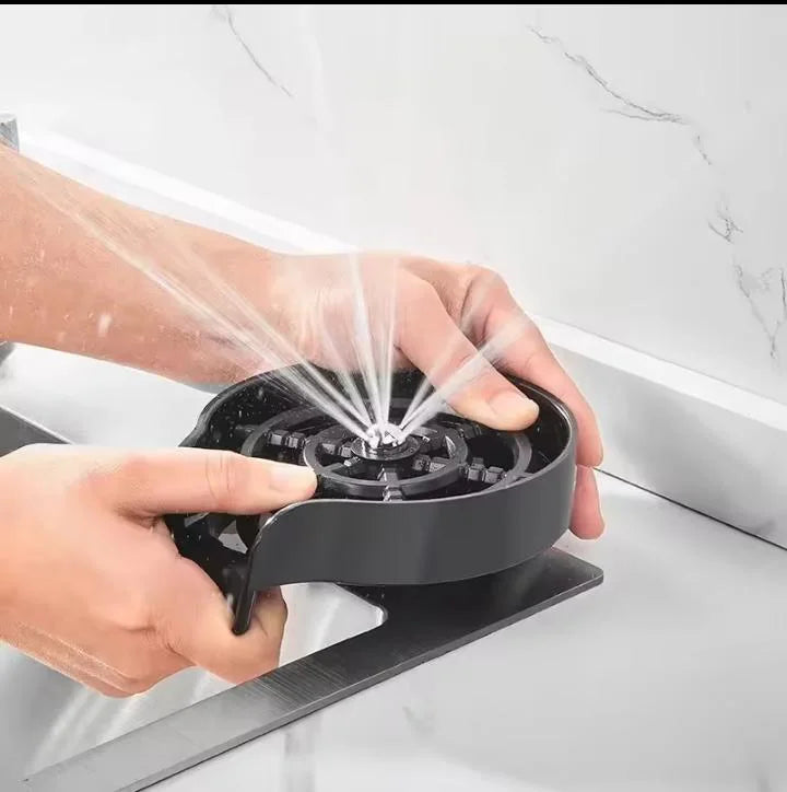 Lifestyle 12 BK Double Bowl Kitchen Sink | Stainless Steel | Glass Washer + Soap Dispenser